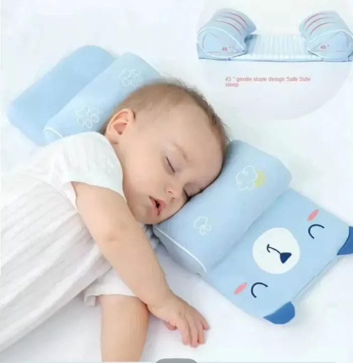 Adjustable Baby Sleeping Support Pillow – Anti-Roll Cushion & Infant Sleep Positioner (Random Color)