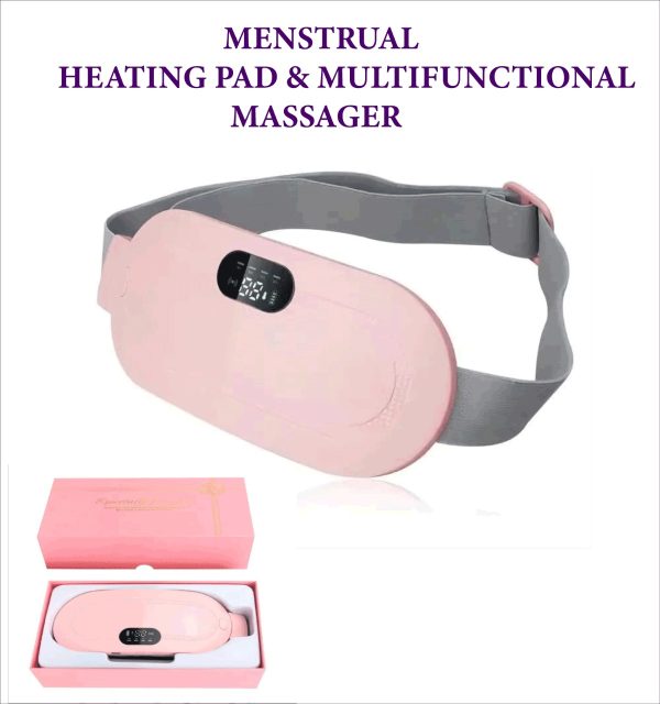 Portable Menstrual Heating Cramp Pad Belt for Women – Electric Period Pain Relief Massager
