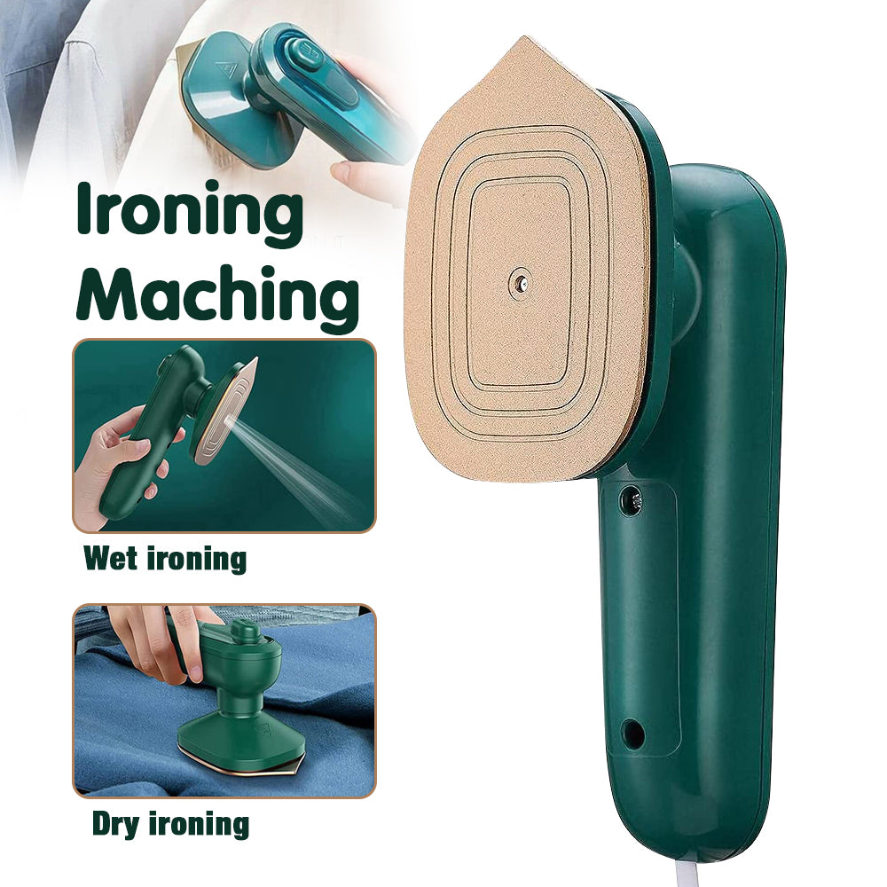 Portable Steam Iron with Spray | Mini Travel Iron with Titanium Plate