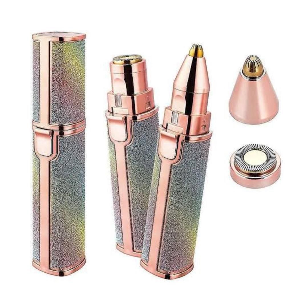 Flawless 2-in-1 Eyebrow Trimmer & Shaver – Electric Facial Hair Removal & Grooming Device