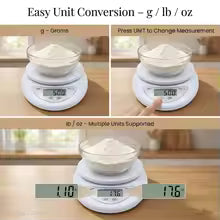 Digital Kitchen Scale – High Precision Food & Baking Weight Measurement Tool