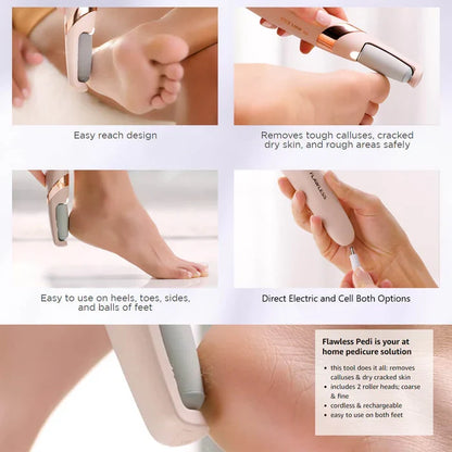 Electric Foot File Grinder – USB Foot Pedicure Callus & Dead Skin Remover