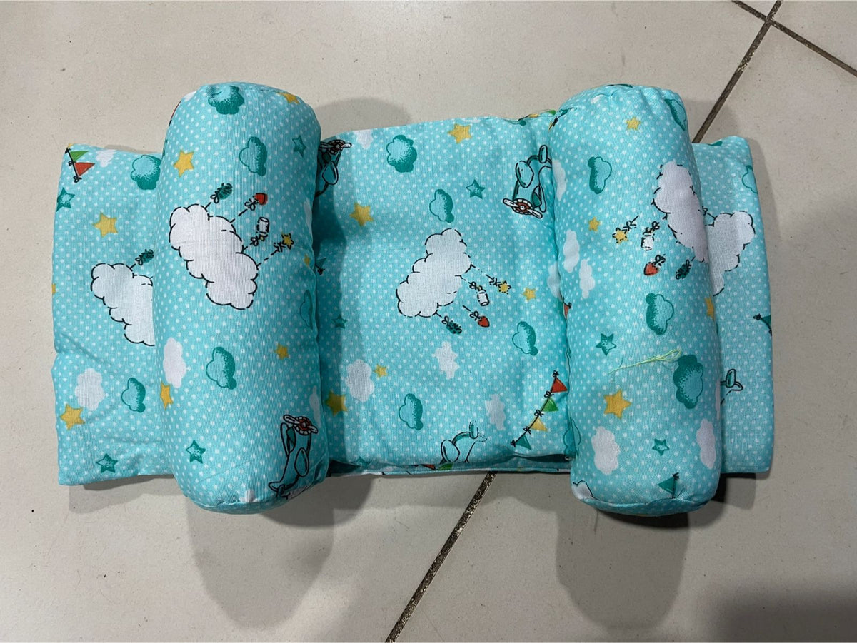 Adjustable Baby Sleeping Support Pillow – Anti-Roll Cushion & Infant Sleep Positioner (Random Color)
