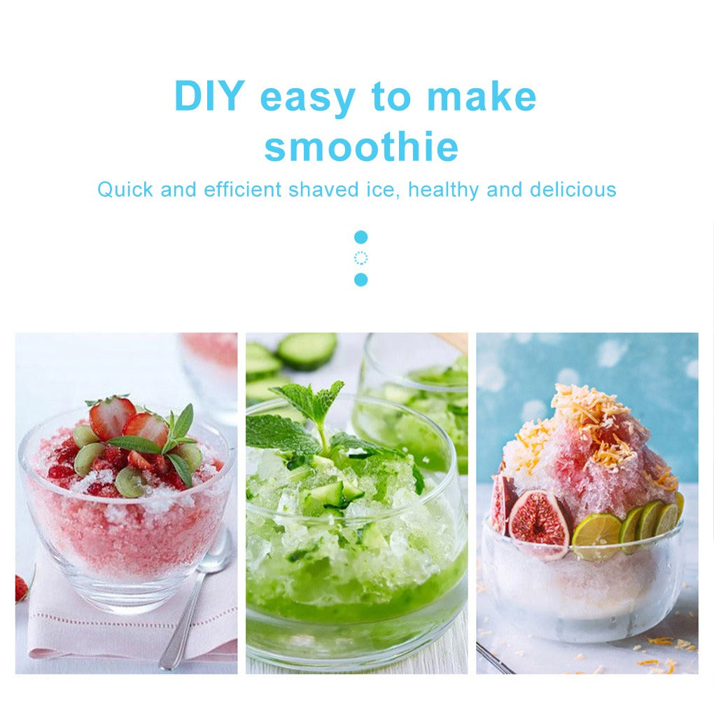 Manual Ice Crusher & Shaver Maker – Gola Ganda Ice Shaving Machine for Refreshing Summer Treats