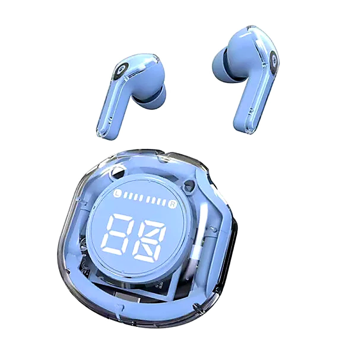 Air 39 Wireless Earbuds – Bluetooth 5.3 Gaming Earbuds with ENC & Transparent Display