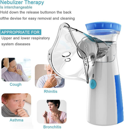 Portable Mesh Nebulizer JSL-W302 – Quiet & Compact Respiratory Care