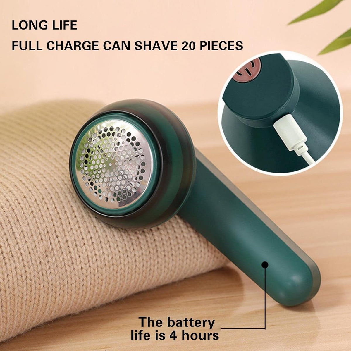 Rechargeable Lint Remover – Portable Fabric Shaver for Clothes & Fabric Care