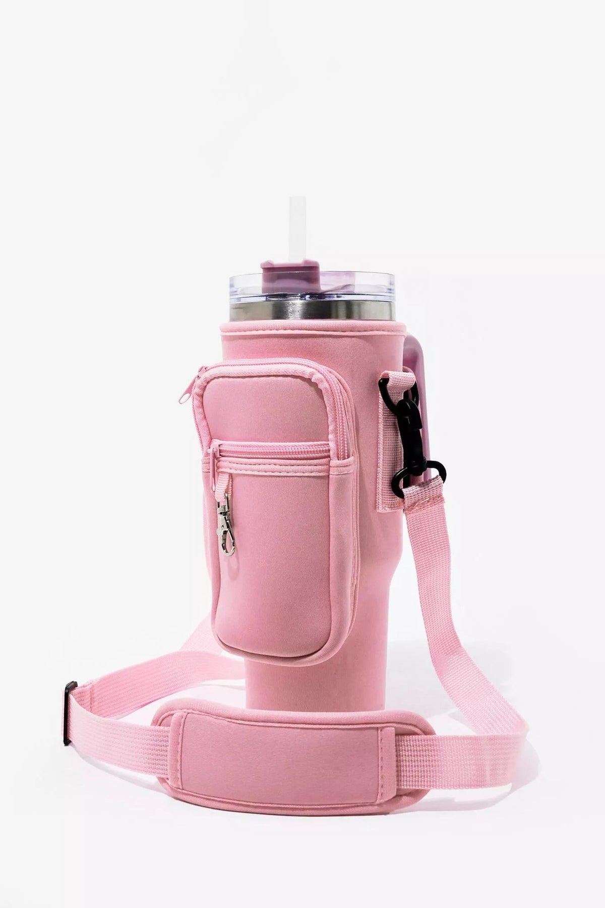 40oz Tumbler Bag with Phone Pocket – Insulated Cup Holder Carrying Bag