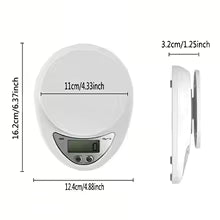 Digital Kitchen Scale – High Precision Food & Baking Weight Measurement Tool
