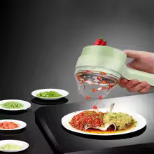Electric Handheld Vegetable Cutter & Food Chopper – Multifunctional Kitchen Tool