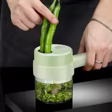 Electric Handheld Vegetable Cutter & Food Chopper – Multifunctional Kitchen Tool