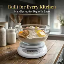 Digital Kitchen Scale – High Precision Food & Baking Weight Measurement Tool